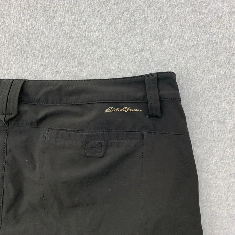 Eddie Bauer Shorts Womens Size 16 Stretch Cargo Hiking Flex Outdoor Performance - Picture 12 of 13